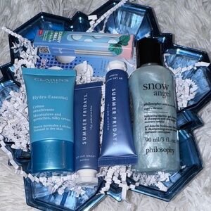 Clarins and Philosophy Skincare Set